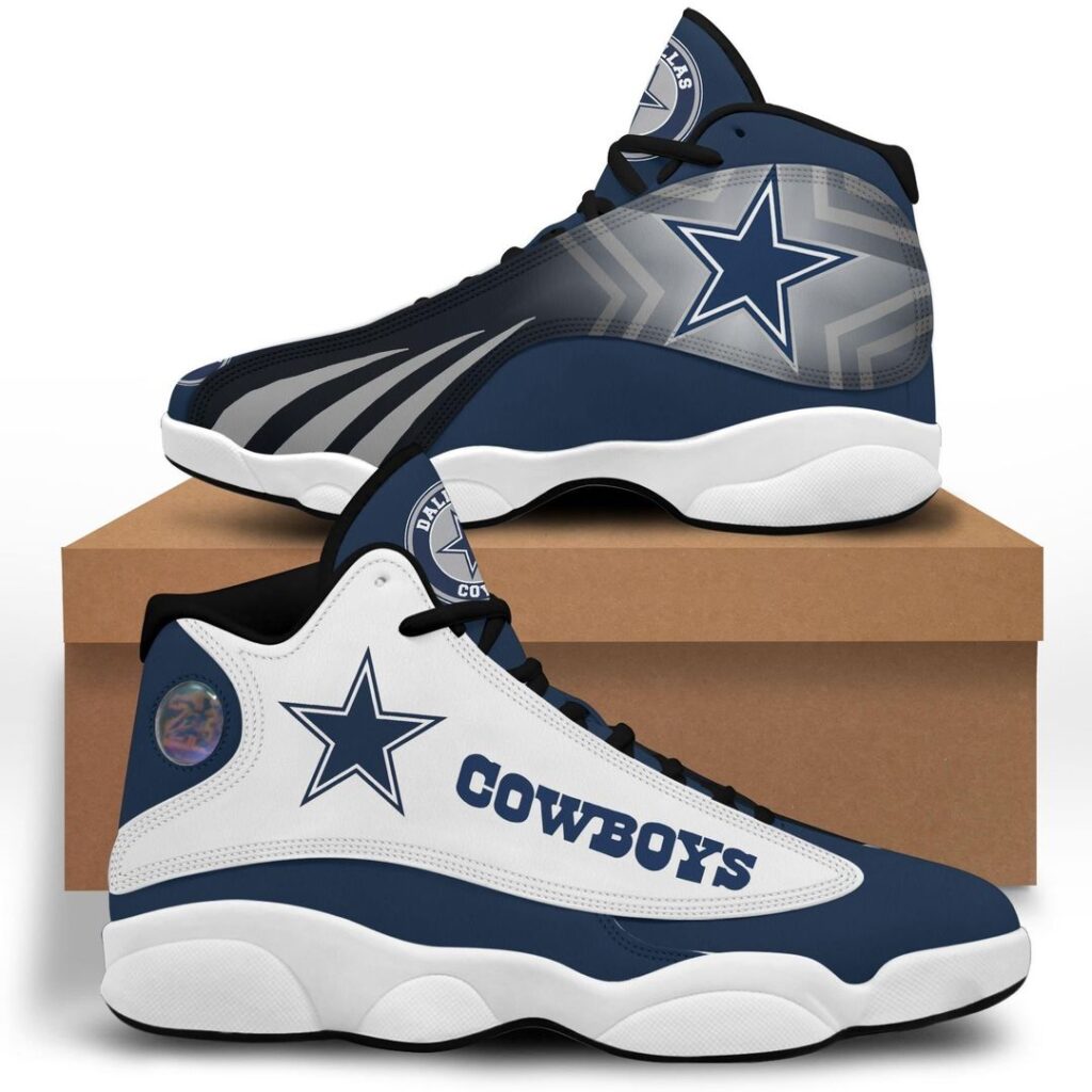 Custom Dallas Cowboys Air Jordan 13 Sneaker – Perfect Gift for Fans Custom Dallas Cowboys Air Jordan 13 Sneaker – Perfect Gift for Fans