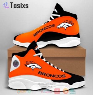 Denver Broncos Air Jordan 13 Custom Sneaker: Perfect Fan Gift