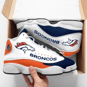Denver Broncos Air Jordan 13 Custom Sneaker: Perfect Gift for Fans