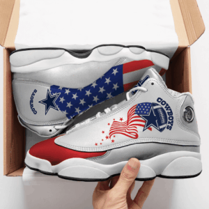 Dallas Cowboys Air Jordan 13 Custom Sneaker – Perfect Gift for Fans