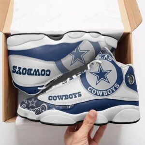 Dallas Cowboys Air Jordan 13 Custom Sneaker: Perfect Gift for Fans