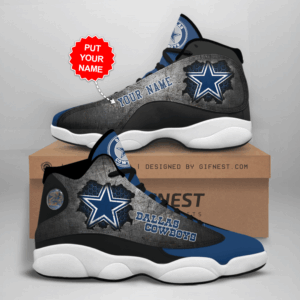 Dallas Cowboys Air Jordan 13 Custom Sneaker – Perfect Gift for NFL Fans