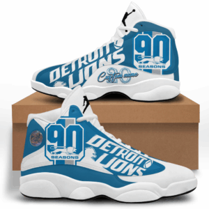 Exclusive Detroit Lions Air Jordan 13 Custom Sneakers – Perfect Gift for Fans