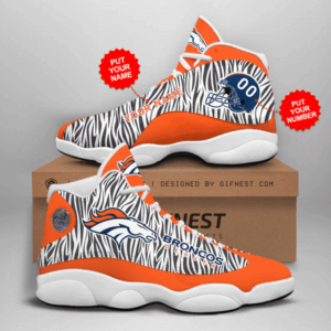 Denver Broncos NFL Air Jordan 13 Custom Sneaker – Perfect Gift for Fans