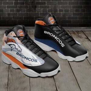 Denver Broncos Air Jordan 13 Sneaker Custom: Perfect Gift for Fans!