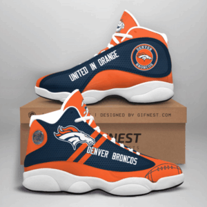 Denver Broncos NFL Air Jordan 13 Sneaker Custom - Perfect Gift for Fans
