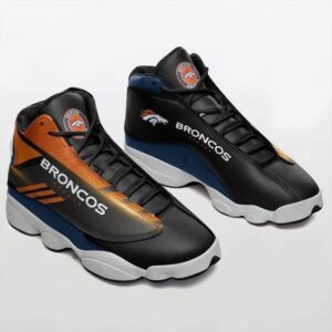 Denver Broncos Custom Air Jordan 13 Sneaker - Perfect Gift for Fans