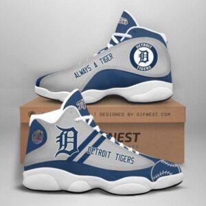 Exclusive Detroit Tigers Air Jordan 13 Custom Sneakers for Fans - Unisex Gift