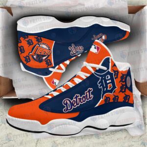Detroit Tigers Air Jordan 13 Custom Sneakers – Unisex Fan Gift