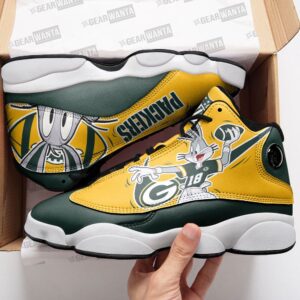 Green Bay Packers Air Jordan 13 Custom Sneaker – Perfect Gift for Fans