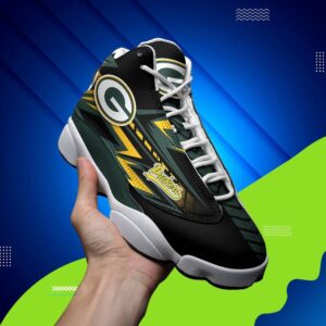 Exclusive Green Bay Packers Air Jordan 13 Custom Sneaker - Perfect Gift for Fans