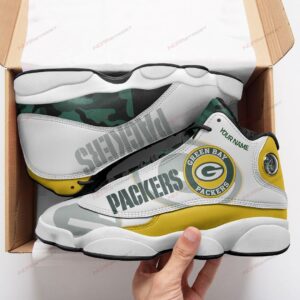 Green Bay Packers Air Jordan 13 Sneaker Custom: Perfect Gift for Fans