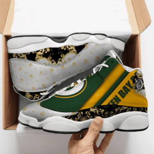 Green Bay Packers Air Jordan 13 Custom Sneaker – Perfect Fan Gift