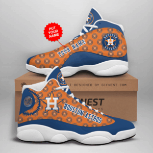 Houston Astros Air Jordan 13 Custom Sneakers – Perfect Unisex Gift for Fans