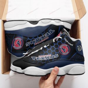 Custom Houston Texans Air Jordan 13 Sneaker - Perfect Gift for Fans