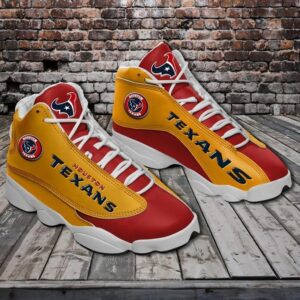 Houston Texans Air Jordan 13 Custom Sneakers - Perfect Gift for Fans
