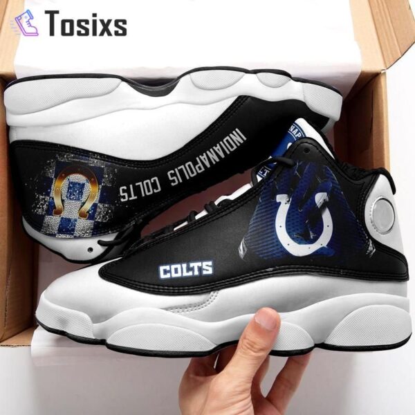 Indianapolis Colts Air Jordan 13 Custom Sneaker: Perfect Gift for Fans