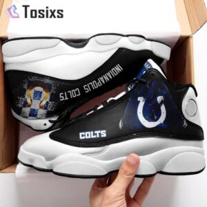 Indianapolis Colts Air Jordan 13 Custom Sneaker: Perfect Gift for Fans