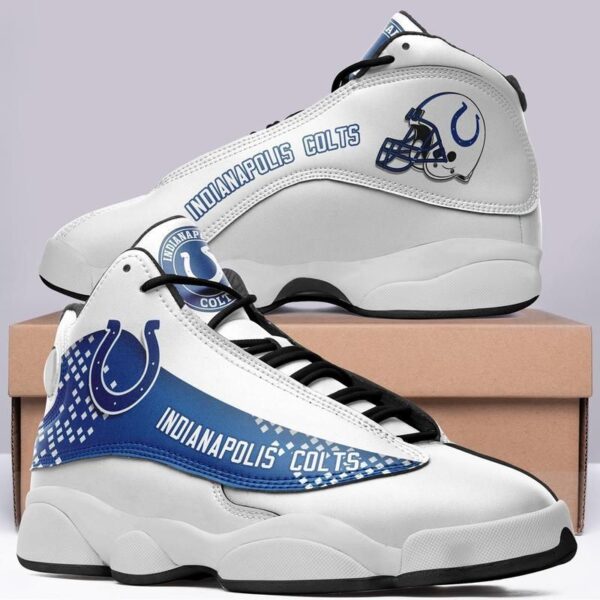 Indianapolis Colts Air Jordan 13 Sneaker Custom: Perfect Gift for Fans