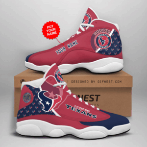 Custom Houston Texans Air Jordan 13 Sneaker – Perfect Gift for Fans