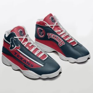Custom Houston Texans Air Jordan 13 Sneakers – Perfect Gift for Fans