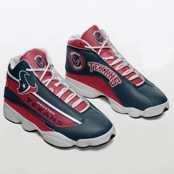 Custom Houston Texans Air Jordan 13 Sneakers – Perfect Gift for Fans