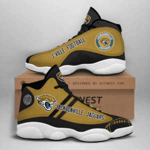 Exclusive Jacksonville Jaguars Air Jordan 13 Sneaker Custom Perfect Fan Gift