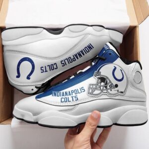 Indianapolis Colts NFL Air Jordan 13 Sneaker Custom - Perfect Fan Gift