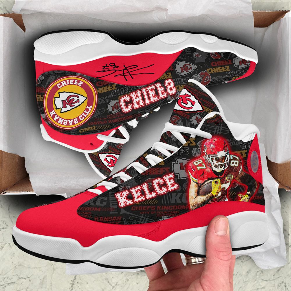Exclusive Kansas City Chiefs Air Jordan 13 Custom Sneakers – Perfect Gift for Fans! Exclusive Kansas City Chiefs Air Jordan 13 Custom Sneakers – Perfect Gift for Fans!