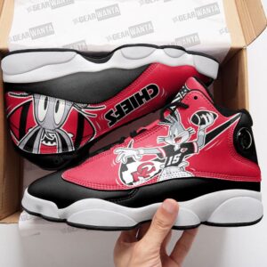 Custom Kansas City Chiefs Air Jordan 13 Sneaker – Perfect Fan Gift
