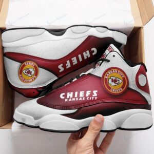 Custom Kansas City Chiefs Air Jordan 13 Sneaker - Perfect Gift for Fans
