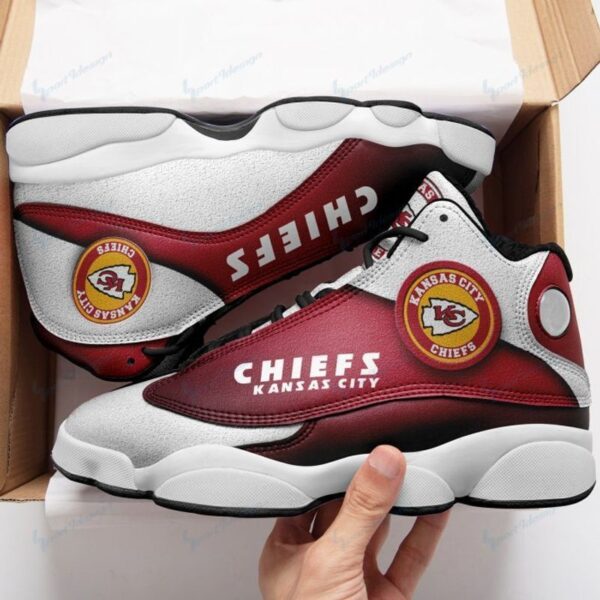 Custom Kansas City Chiefs Air Jordan 13 Sneaker – Perfect Gift for Fans