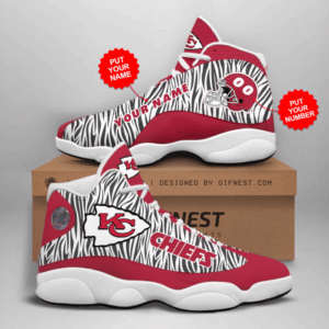 Exclusive Kansas City Chiefs Air Jordan 13 Custom Sneaker - Perfect Fan Gift