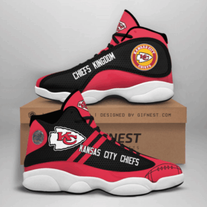 Kansas City Chiefs Air Jordan 13 Sneaker Custom - Perfect NFL Fan Gift
