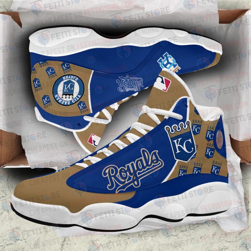 Kansas City Royals Air Jordan 13 Sneaker Custom – Unisex Fan Gift Shoes