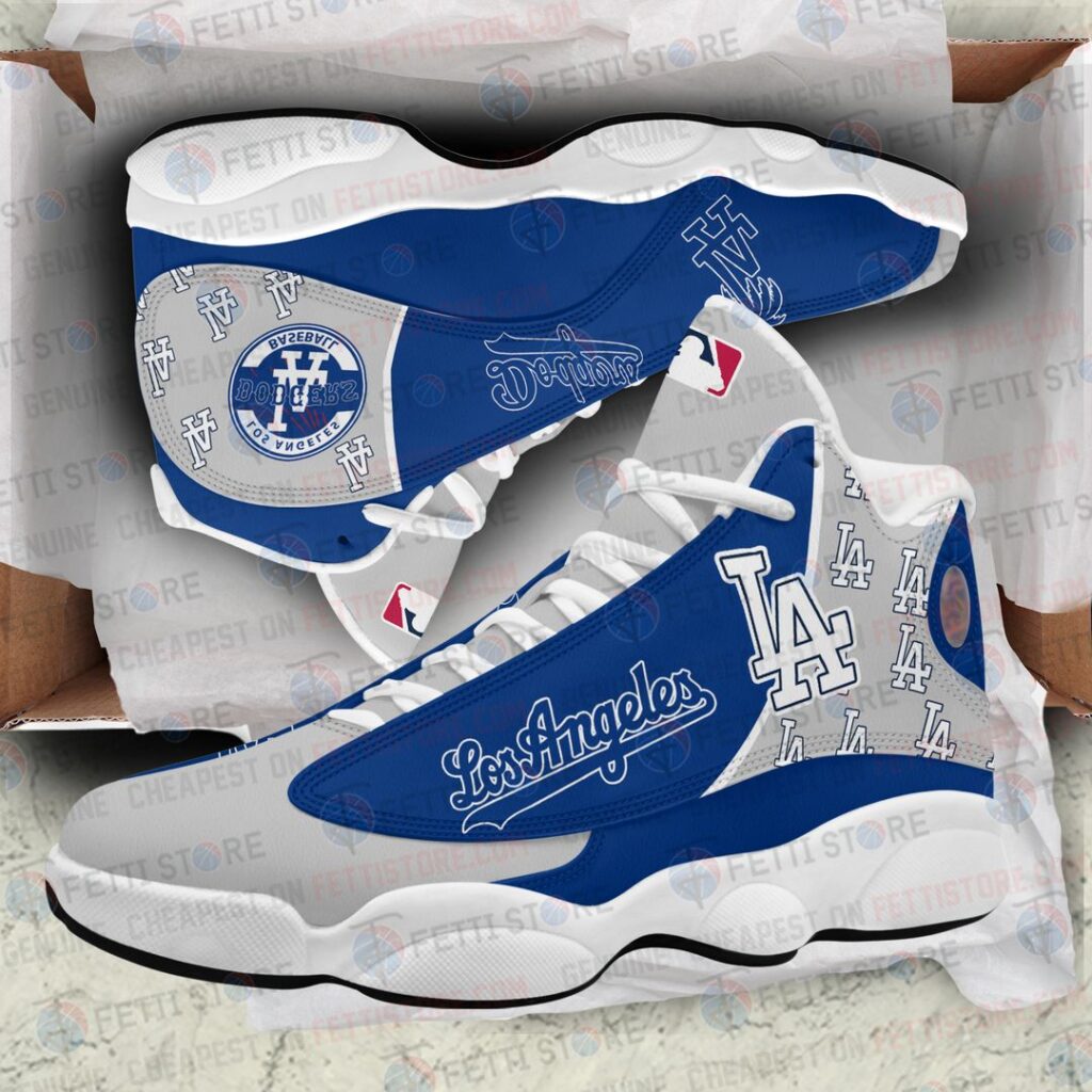 Los Angeles Dodgers Air Jordan 13 Custom Sneakers – Perfect Unisex Gift for Fans