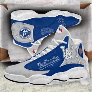Los Angeles Dodgers Air Jordan 13 Custom Sneakers – Perfect Unisex Gift for Fans