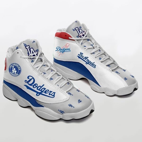 Los Angeles Dodgers Air Jordan 13 Custom Sneakers – Perfect Gift for Fans