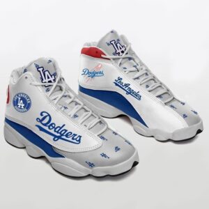 Los Angeles Dodgers Air Jordan 13 Custom Sneakers – Perfect Gift for Fans