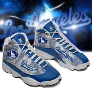Los Angeles Dodgers Air Jordan 13 Custom Sneakers – Unisex Fan Gift