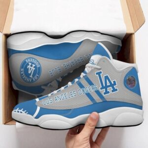 Los Angeles Dodgers Custom Air Jordan 13 Sneakers – Unisex Fan Gift