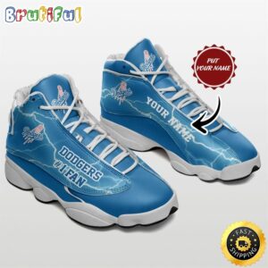 Los Angeles Dodgers Air Jordan 13 Sneaker Custom Unisex Shoes Gift