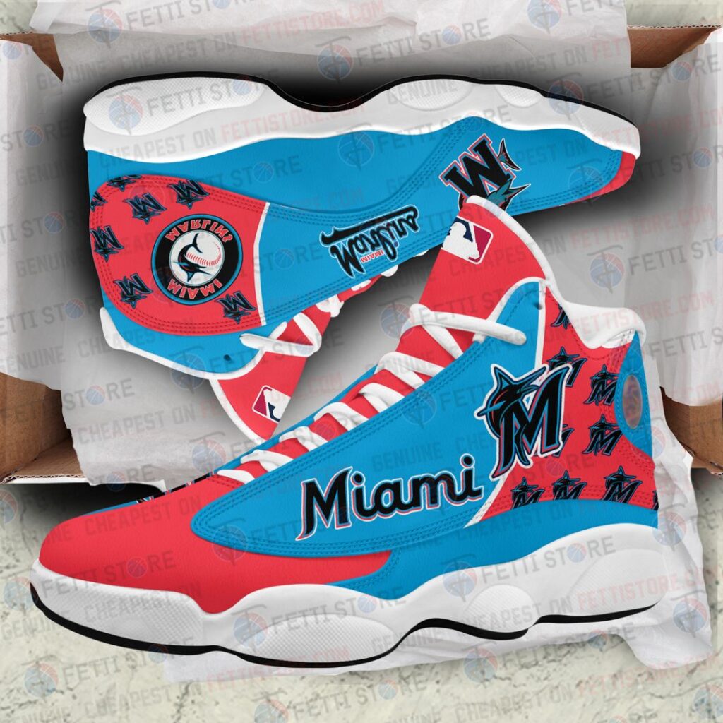 Custom Miami Marlins Air Jordan 13 Sneakers – Perfect Unisex Gift for Fans Custom Miami Marlins Air Jordan 13 Sneakers – Perfect Unisex Gift for Fans