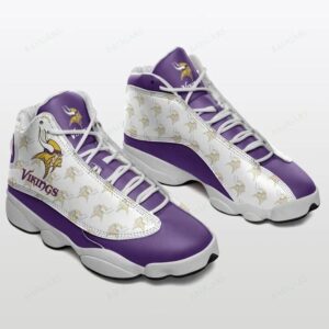 Minnesota Vikings Air Jordan 13 Custom Sneaker – Perfect Gift for Fans