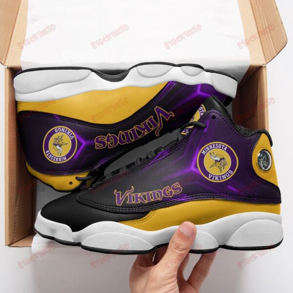 Minnesota Vikings Air Jordan 13 Sneaker Custom – Perfect Gift for Fans