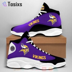 Minnesota Vikings Air Jordan 13 Custom Sneaker - Perfect Gift for Fans