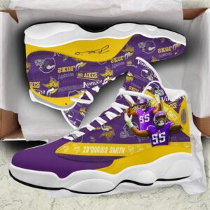 Minnesota Vikings Air Jordan 13 Custom Sneakers – Perfect Gift for Fans