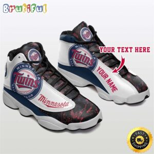 Minnesota Twins Air Jordan 13 Custom Sneakers – Perfect Gift for Fans!