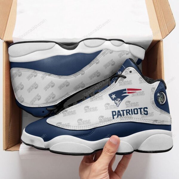 New England Patriots Air Jordan 13 Custom Sneakers – Perfect Gift for Fans