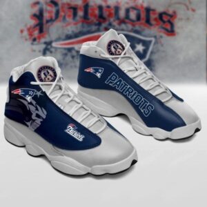 Official New England Patriots Air Jordan 13 Custom Sneaker – Perfect Gift for Fans